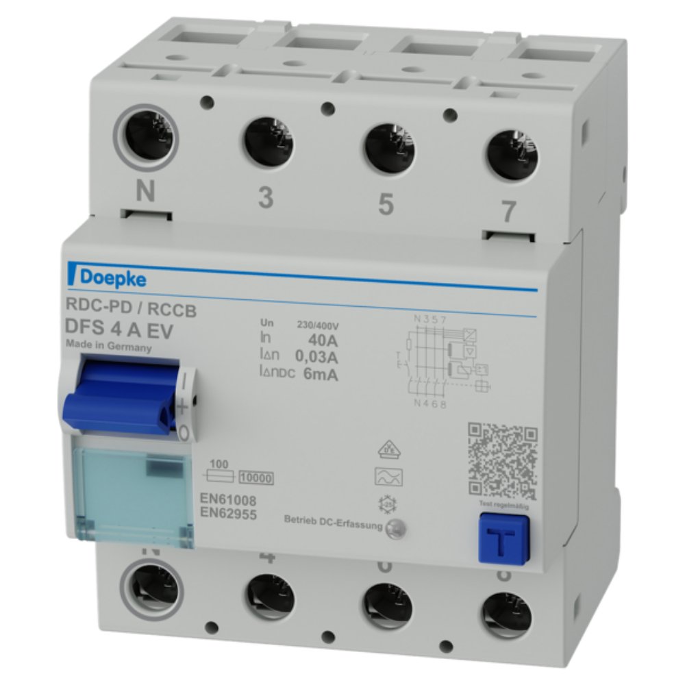 Doepke - FI Schalter DFS4 040-4/0,03-EV 4-Polig (09134818) | Doepke