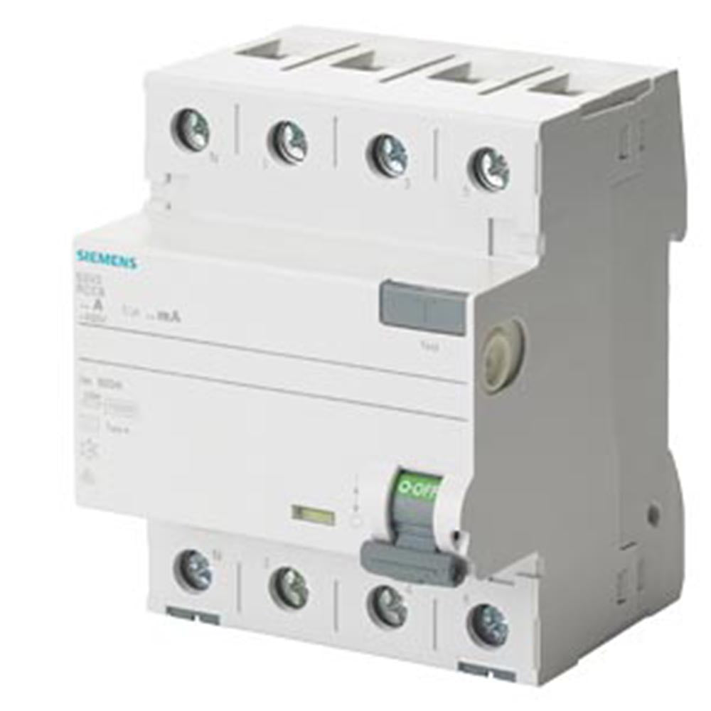 Siemens FI-Schutzschalter 5SV3346-6KL 63/0,03A 4polig | Siemens