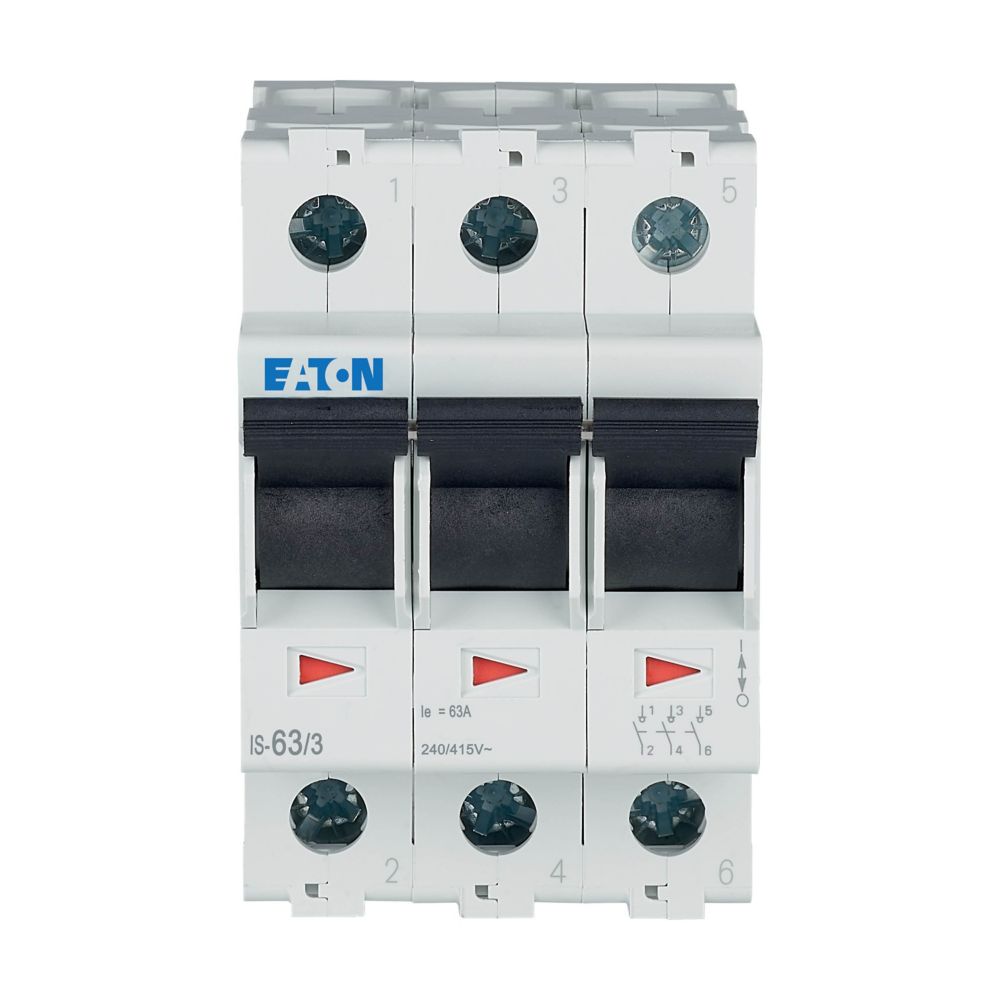 Eaton Hauptschalter IS-63/3 Hauptlasttrennschalter 3p, 400V, 63A , 276276 | Eaton