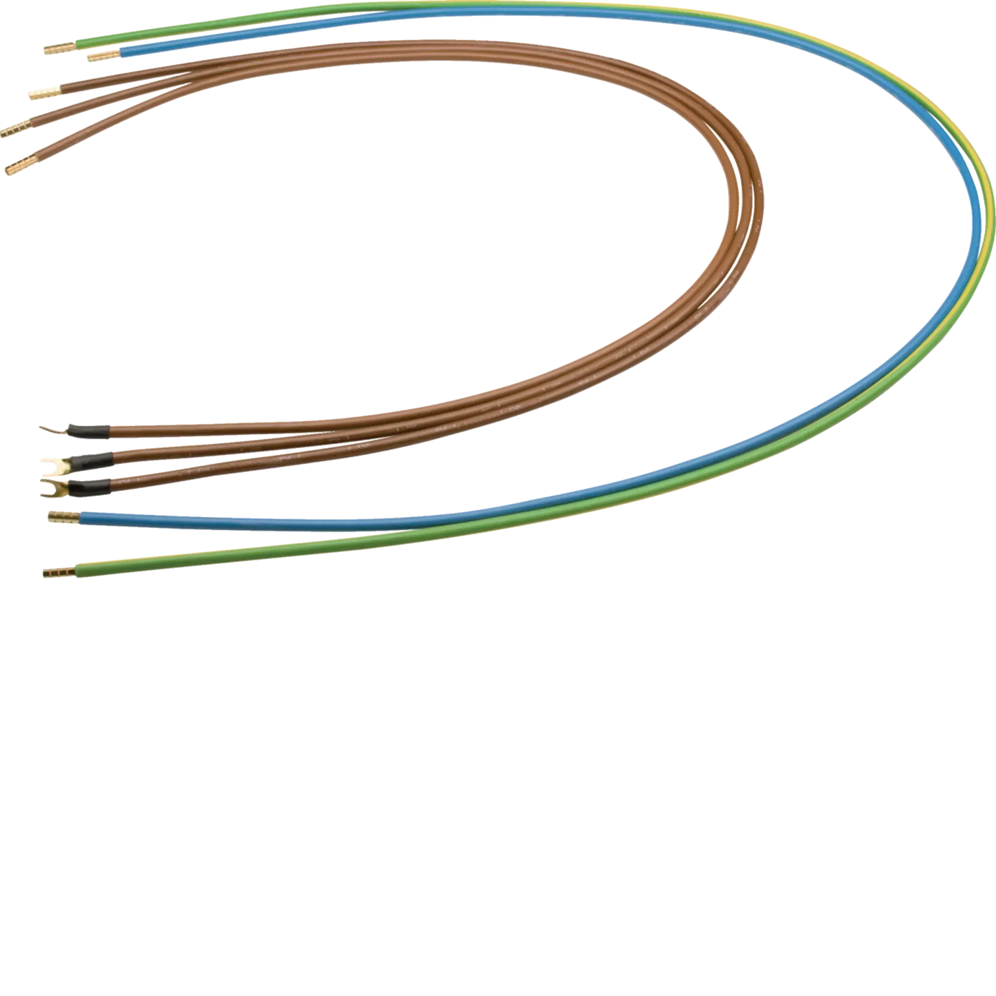 Abgangskabelbaum, univ.Z, 10mm², 5P, L1,2,3,N, PE=950, 950, 950, 1200, 1250, H/G | Hager