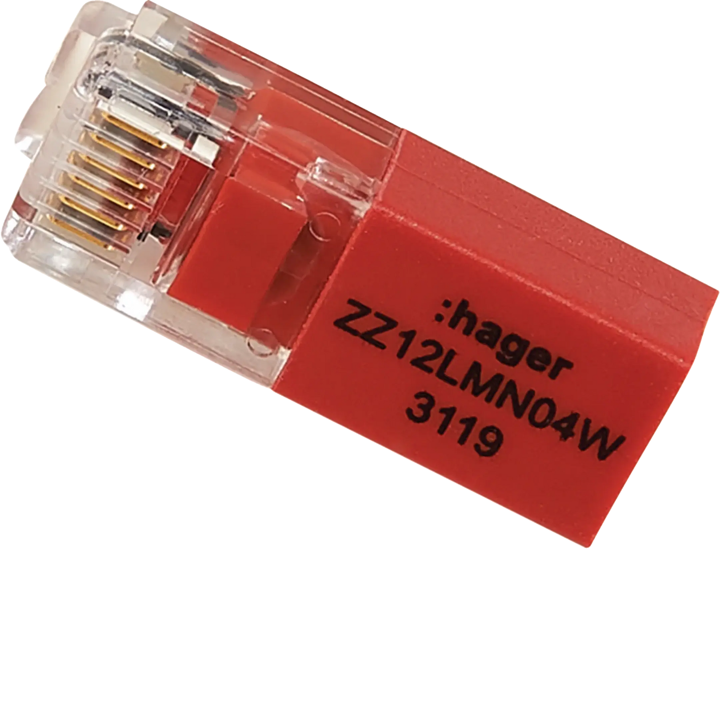 Abschlusswiderstand RJ12 für LMN-Modul, 120 Ohm | Hager