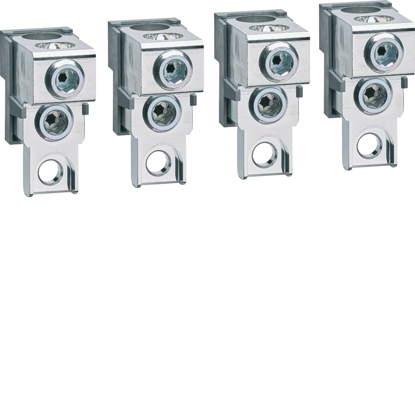 Anschlussklemmen P250 Anbau Cu/Al 4P 2x 35-120mm² | Hager