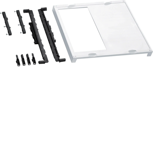 Bausatz, univ.N, 450x500mm, f. 9 NH00-Leisten auf Sammelschienensystem 60/3polig | Hager