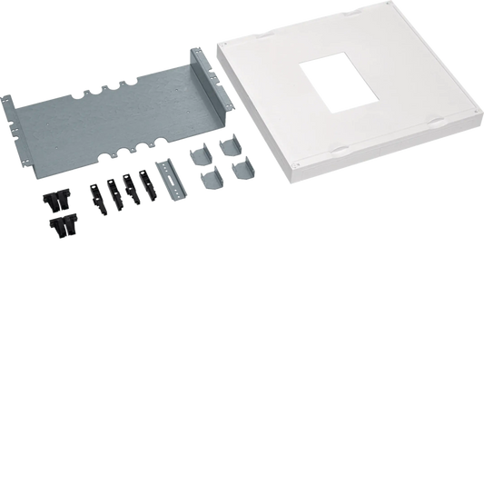 Bausatz, universN, 450x500mm, für Leistungsschalter H3+ P630A, 3/4 polig | Hager