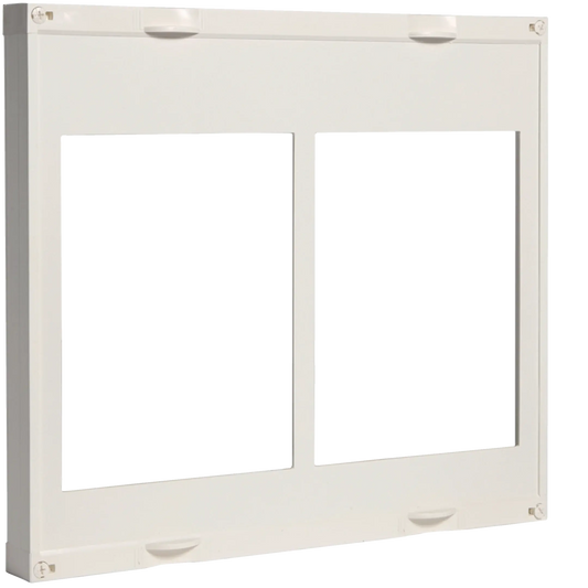 Bausatz, universN, 450x500mm, für zwei Trenner NH2 auf Montageplatte | Hager