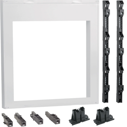 Bausatz, universN, 750x750mm, für 7 NH1-3 Leiste auf Sammelschienensystem 185mm | Hager