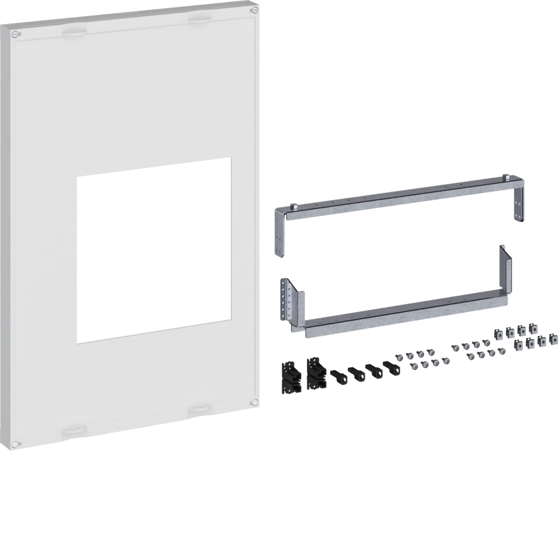 Bausatz,universN,750x500mm, f. ACB HW1 Fix/Draw-Out IP41 2-Feld, 400/600mm Tiefe | Hager