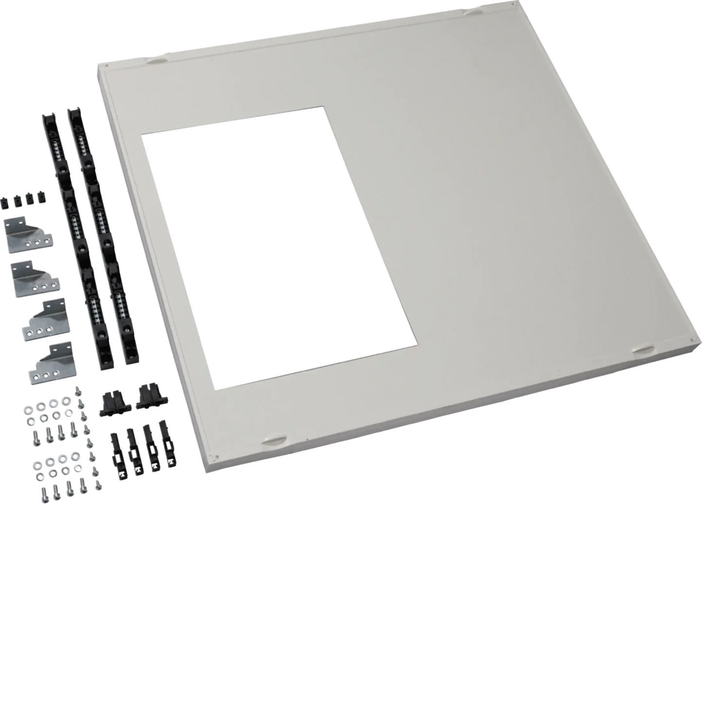 Bausatz,universN,900x1000mm,für 9 NH1-3 Leisten auf SS/185mm;Abg.oben/unten | Hager