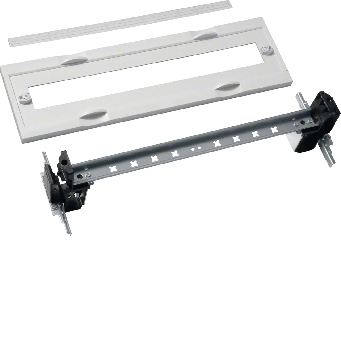Baustein, universN, 150x500mm, für Reiheneinbaugeräte, waagerecht, 1x24 PLE | Hager