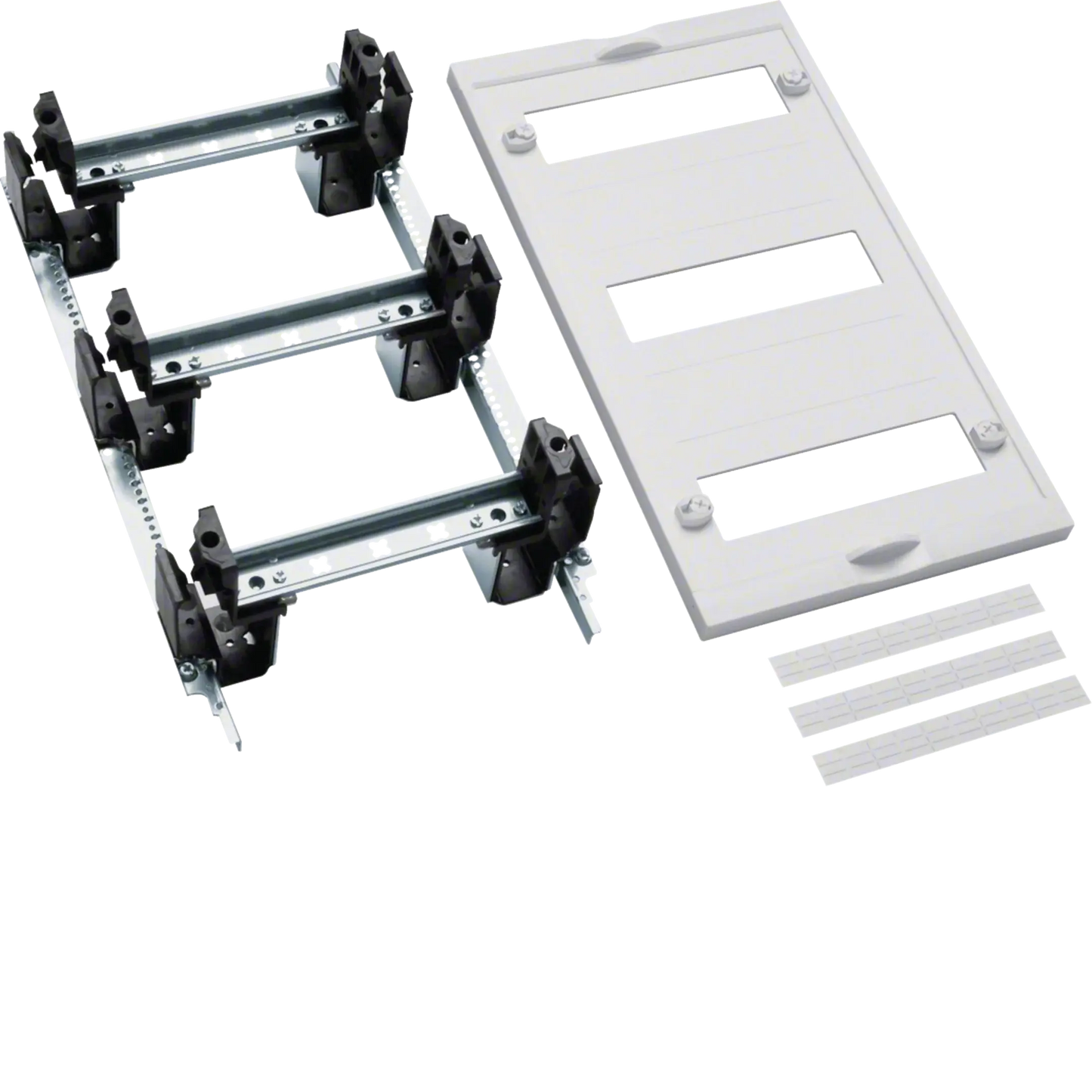 Baustein, universN, 450x250mm, für Reiheneinbaugeräte waagerecht, 3x10 PLE | Hager