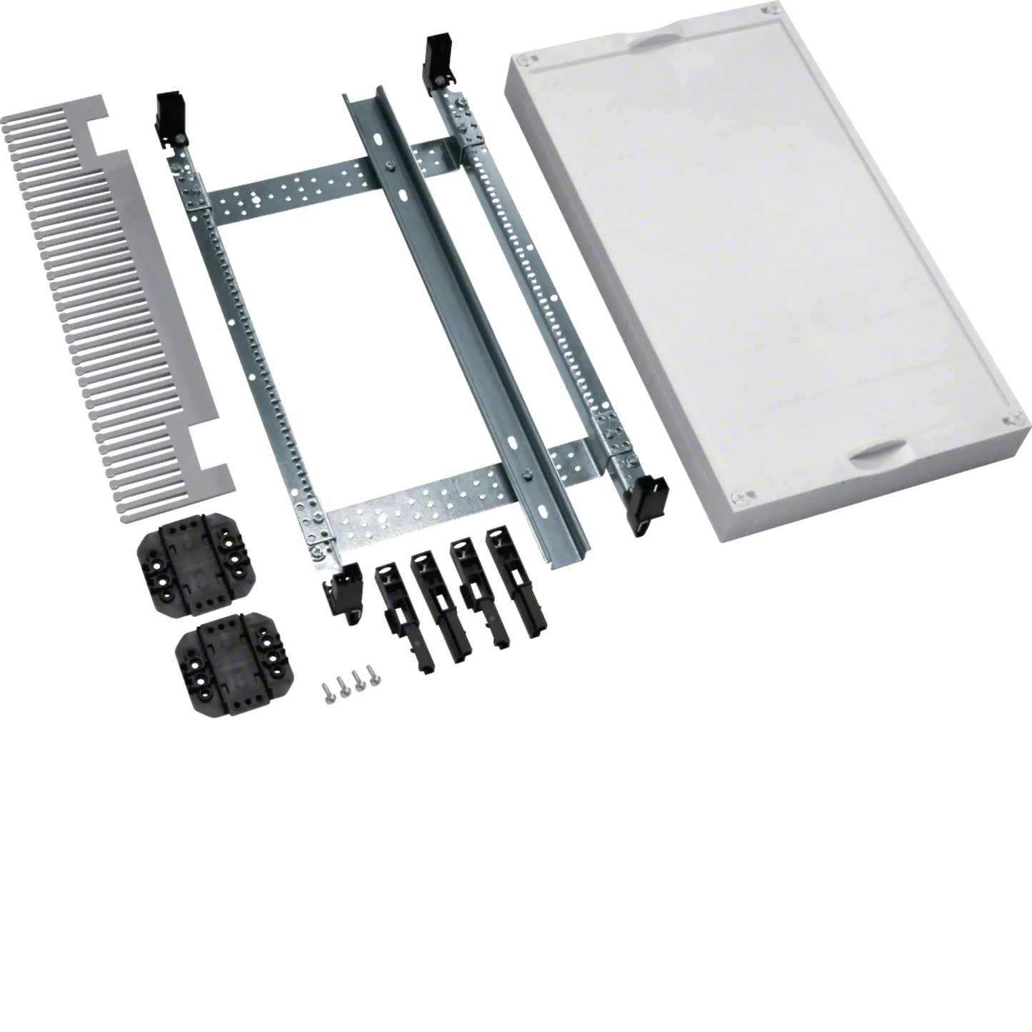 Baustein, universN, 450x250mm, für Reihenklemmen senkrecht | Hager