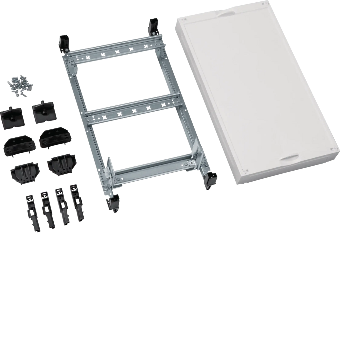 Baustein, universN, 450x250mm, für Reihenklemmen waagerecht | Hager