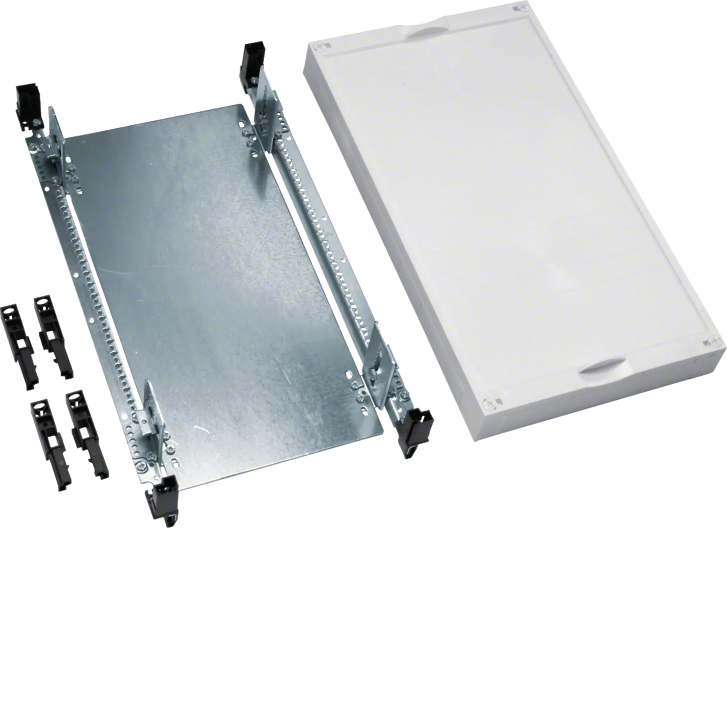 Baustein, universN, 450x250mm, mit Montageplatte verstellbar | Hager