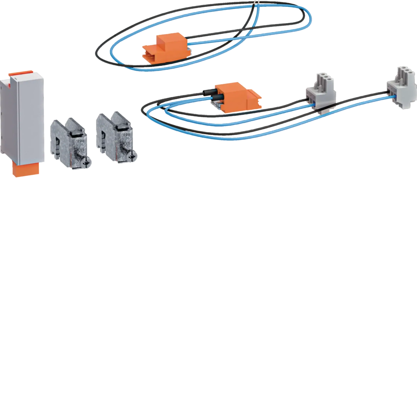 Bestückungspaket für Spgsversorgung APZ/RfZ, für Bauhöhe 1100mm, SIBO 1A im RfZ | Hager
