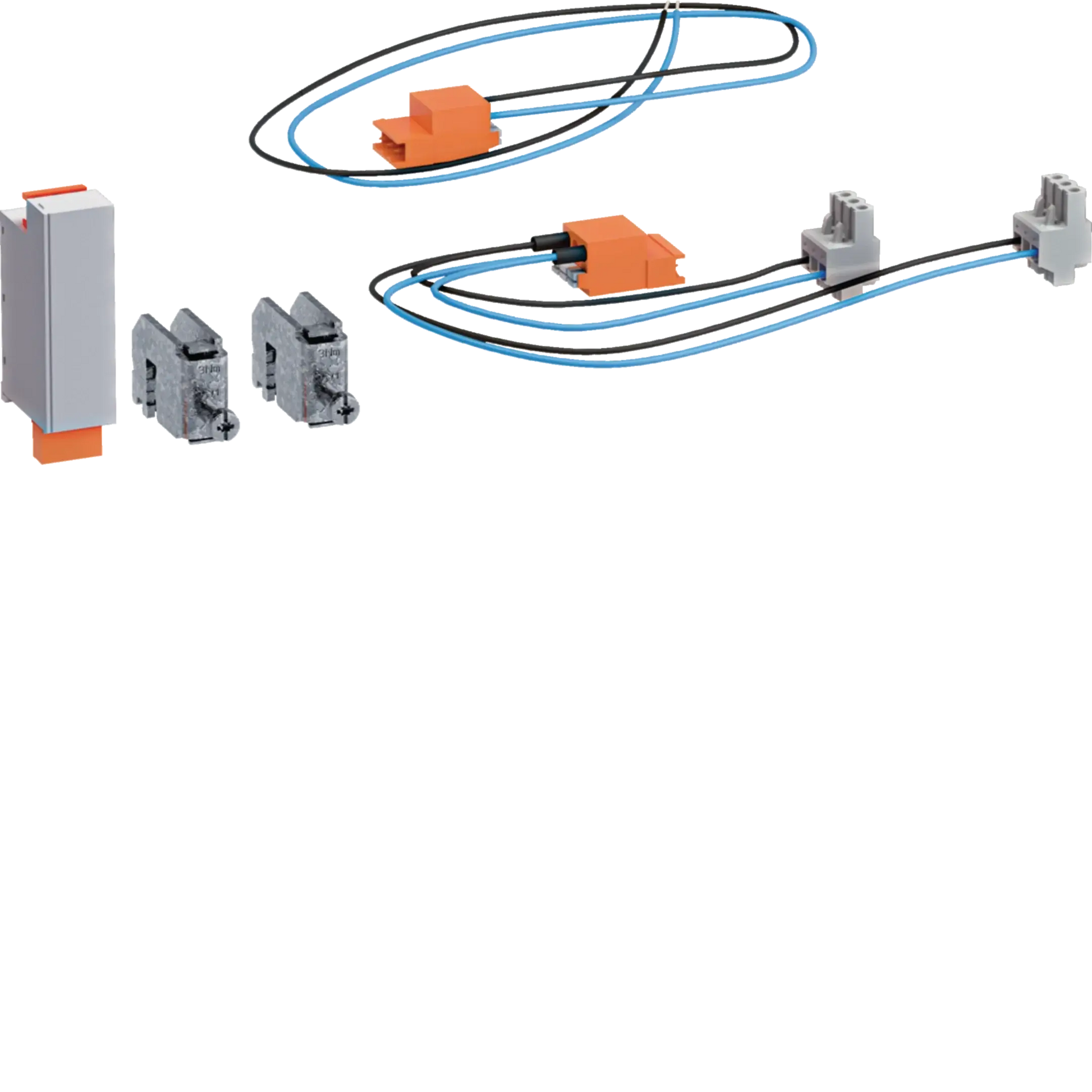 Bestückungspaket für Spgsversorgung APZ/RfZ, für Bauhöhe 1100mm, SIBO 1A im RfZ | Hager