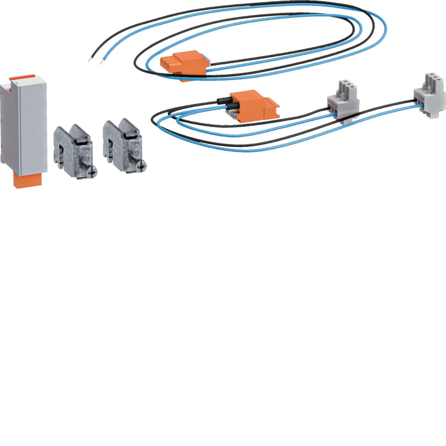 Bestückungspaket für Spgsversorgung APZ/RfZ, für Bauhöhe 1400mm, SIBO 1A im RfZ | Hager