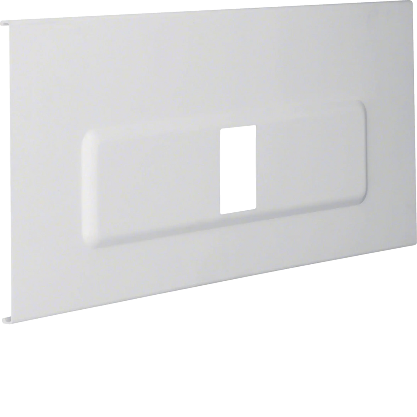 Blende Automateneinbaueinheit 4-fach aus PVC zu FB Oberteil 230mm lichtgrau | Hager