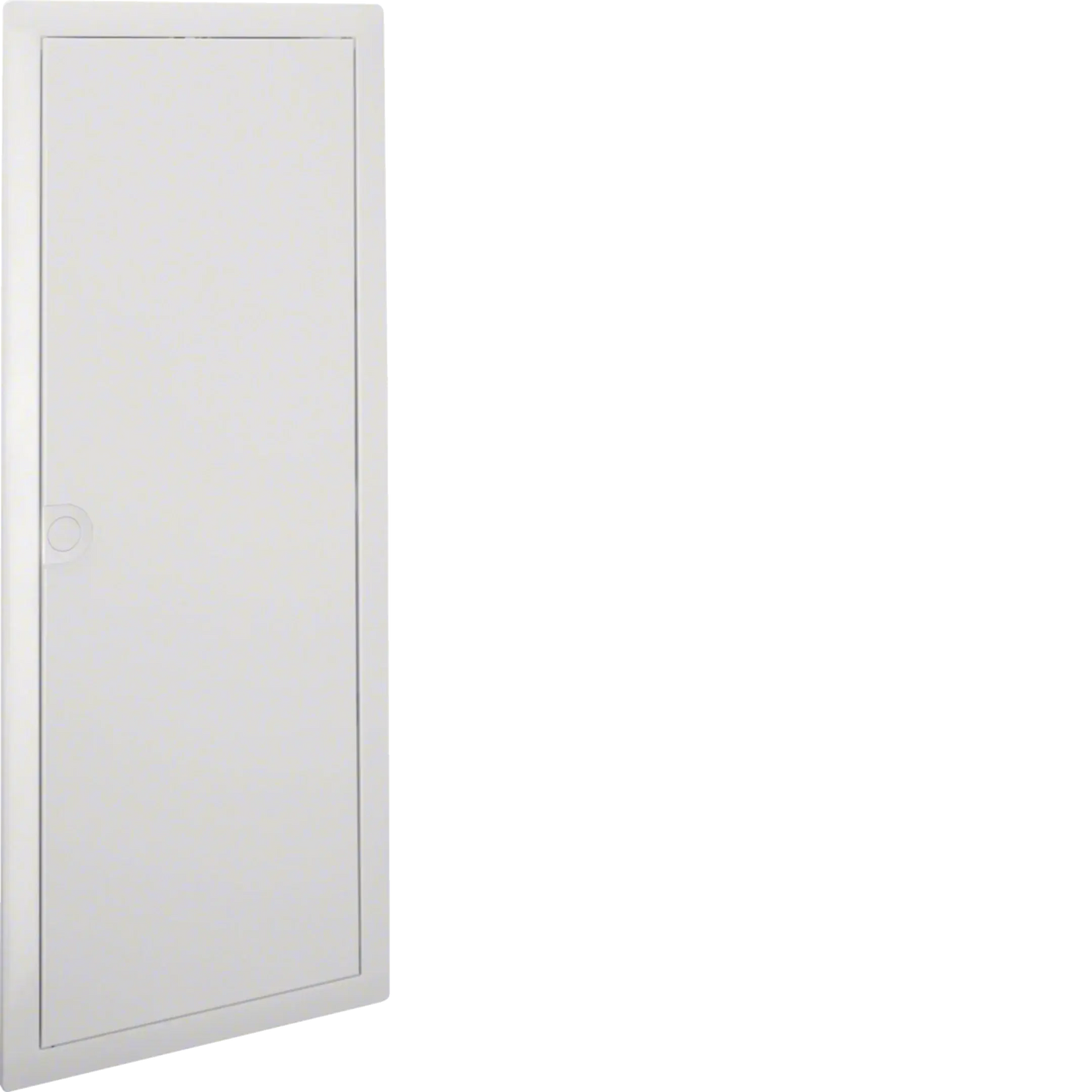 Blendrahmen, Volta, 5reihig, mit Tür, RAL 9010 | Hager