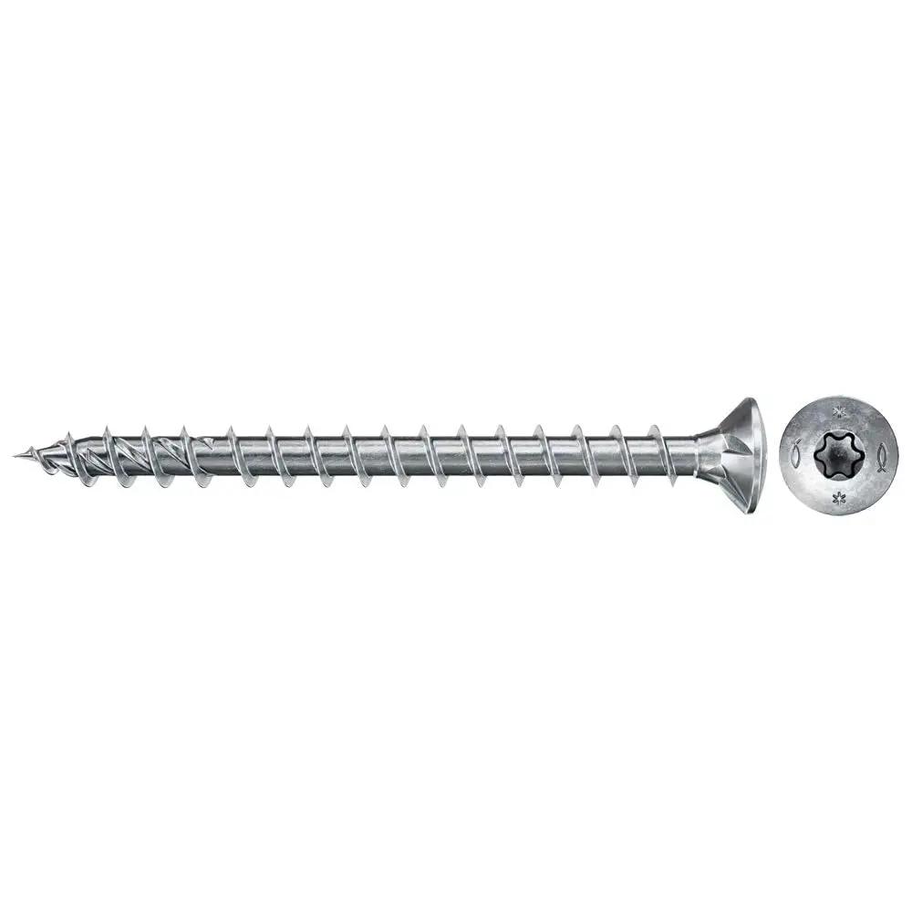 Fischer 670654 Power-Fast II Spanplattenschraube 4mm 45mm T-Profil Stahl galvanisch verzinkt 50St. | Ismailkar