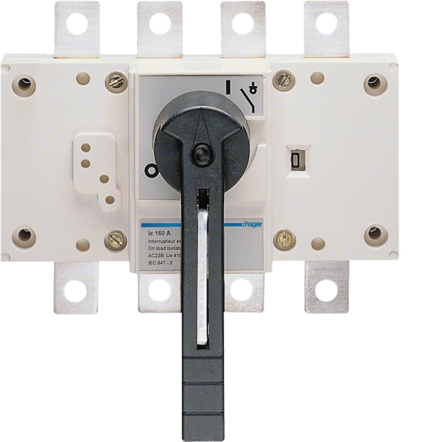 Lasttrennschalter 4polig 630A mit Trennungsanzeige | Hager