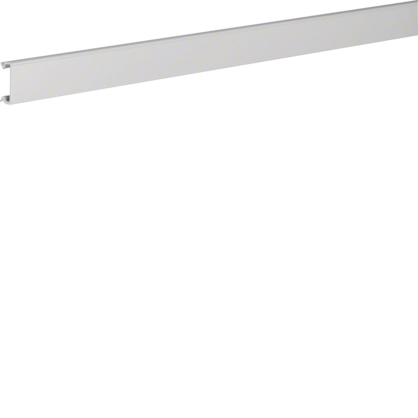 Oberteil aus PC/ABS halogenfrei zu Verdrahtungskanal HA7 25mm lichtgrau | Hager