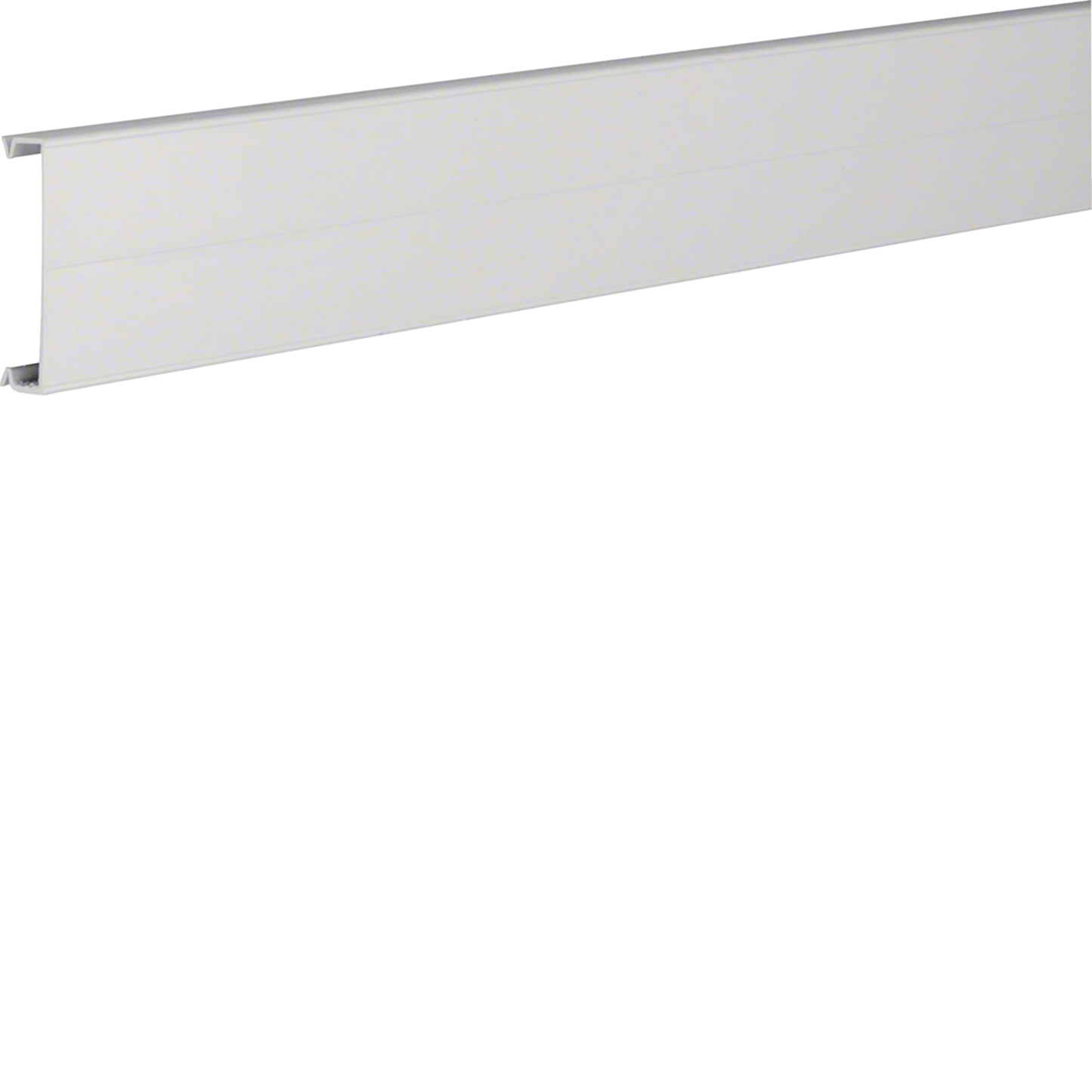 Verdrahtungskanal-Oberteil aus PC/ABS halogenfrei zu HA7 Breite 60mm lichtgrau | Hager