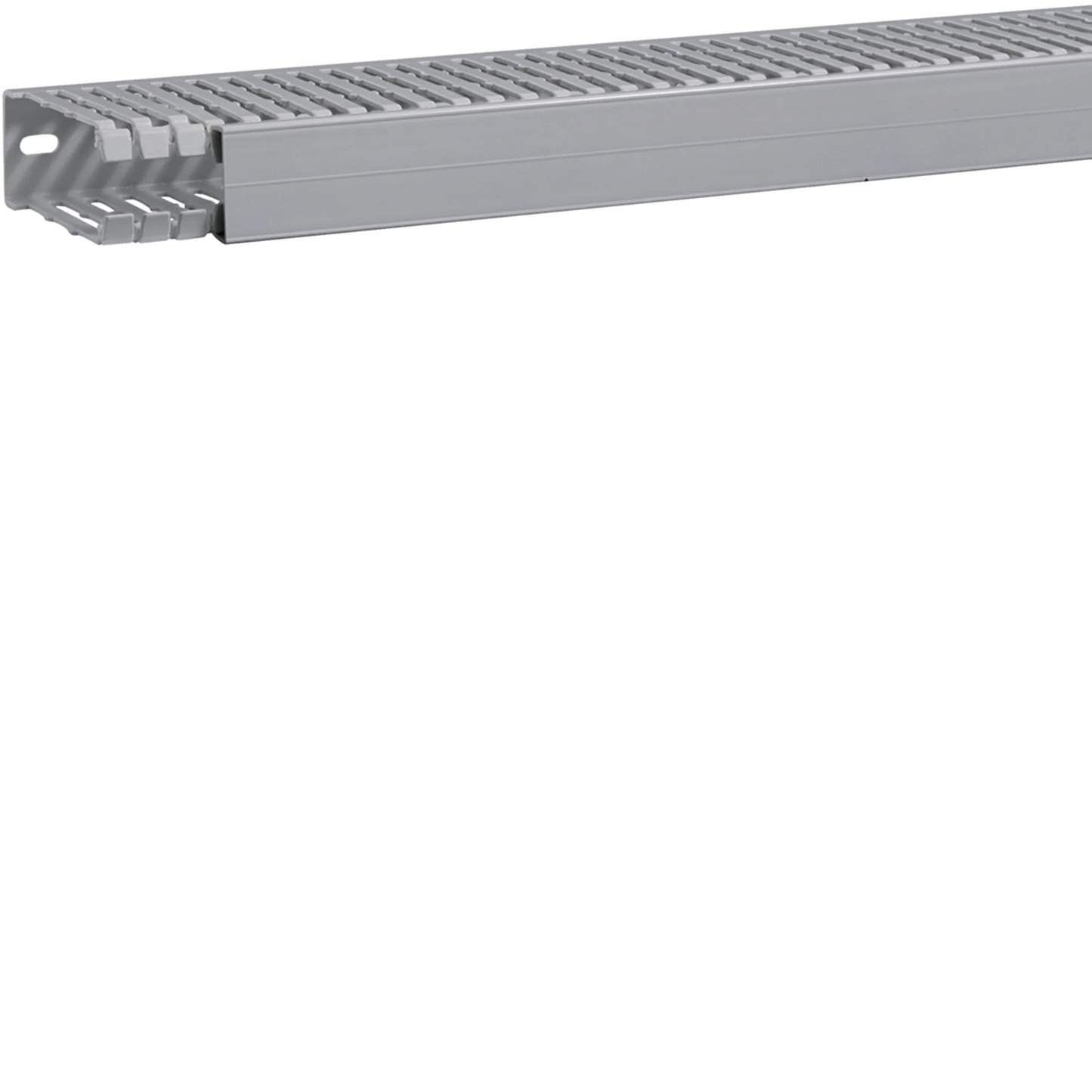 Verdrahtungskanal aus PC/ABS halogenfrei HA7 100x40mm lichtgrau