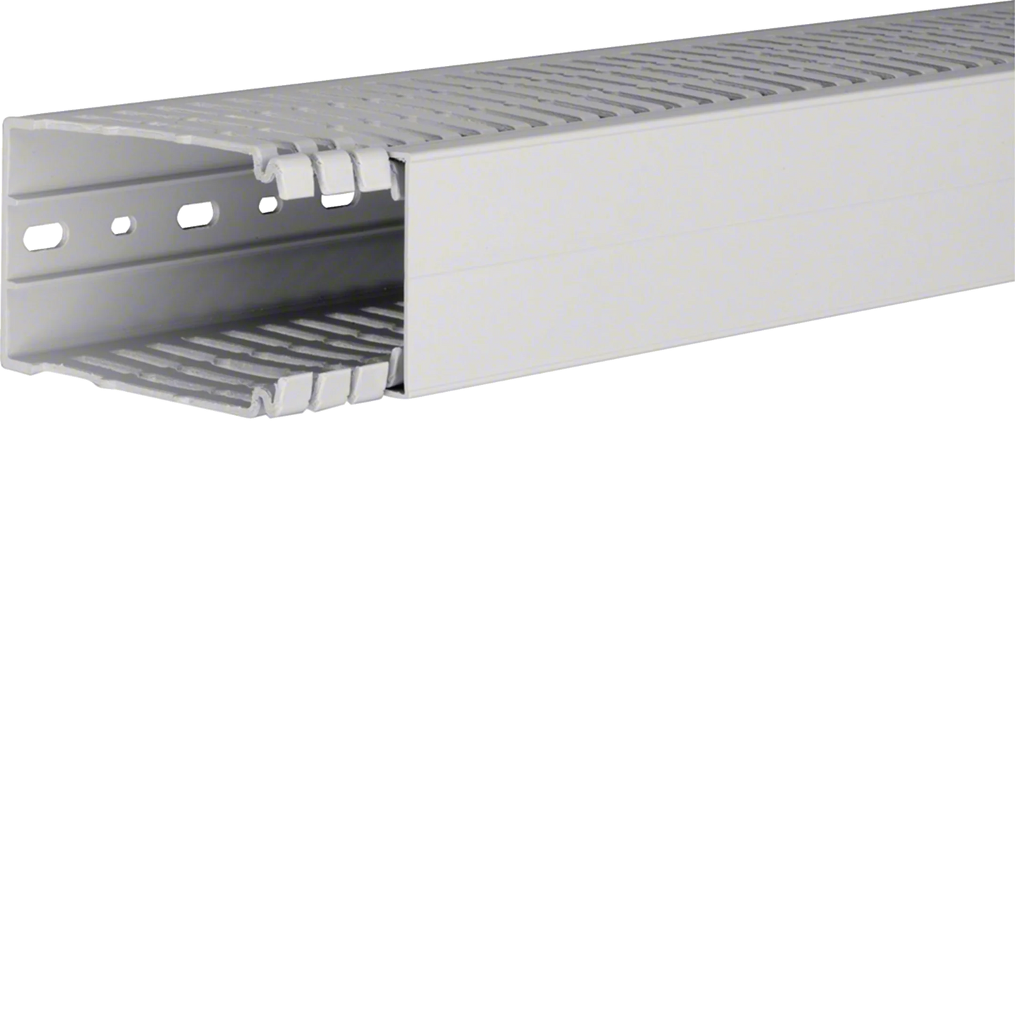 Verdrahtungskanal aus PC/ABS halogenfrei HA7 100x60mm lichtgrau