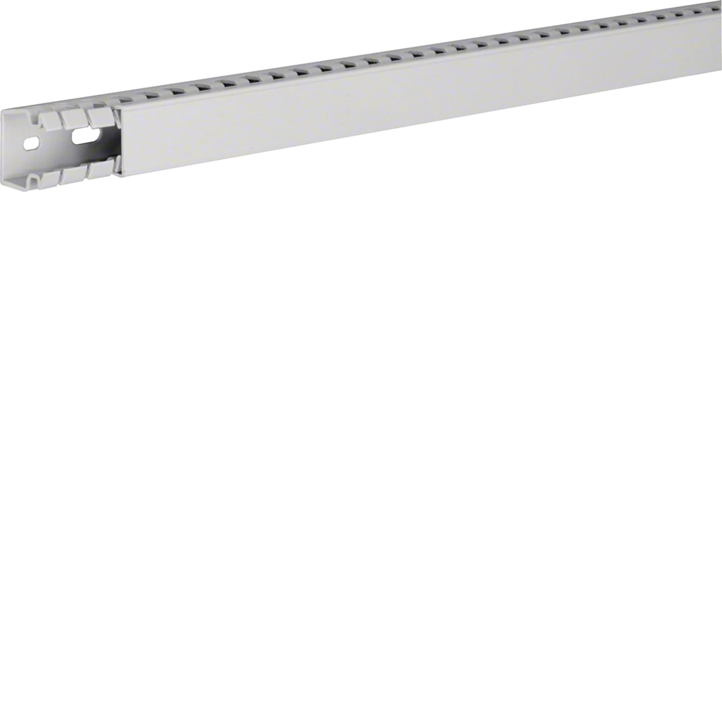 Verdrahtungskanal aus PC/ABS halogenfrei HA7 25x25mm lichtgrau