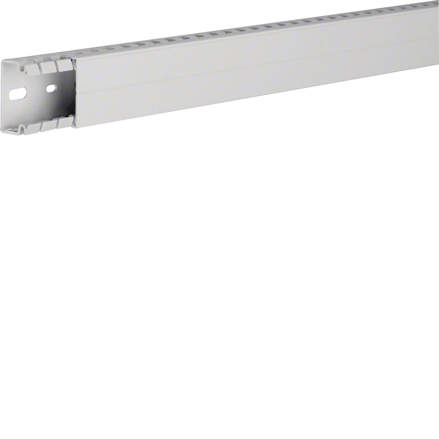 Verdrahtungskanal aus PC/ABS halogenfrei HA7 25x40mm lichtgrau