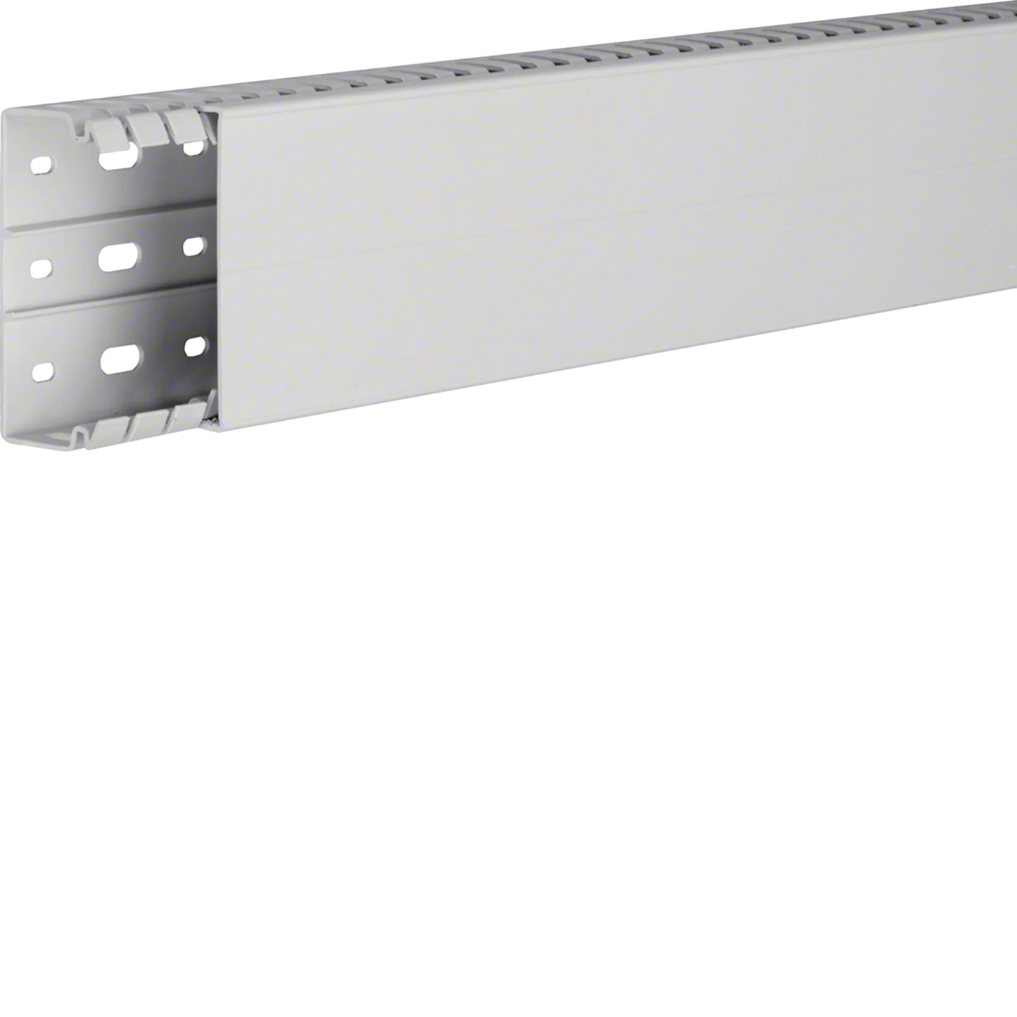 Verdrahtungskanal aus PC/ABS halogenfrei zu HA7 40x80mm lichtgrau | Hager