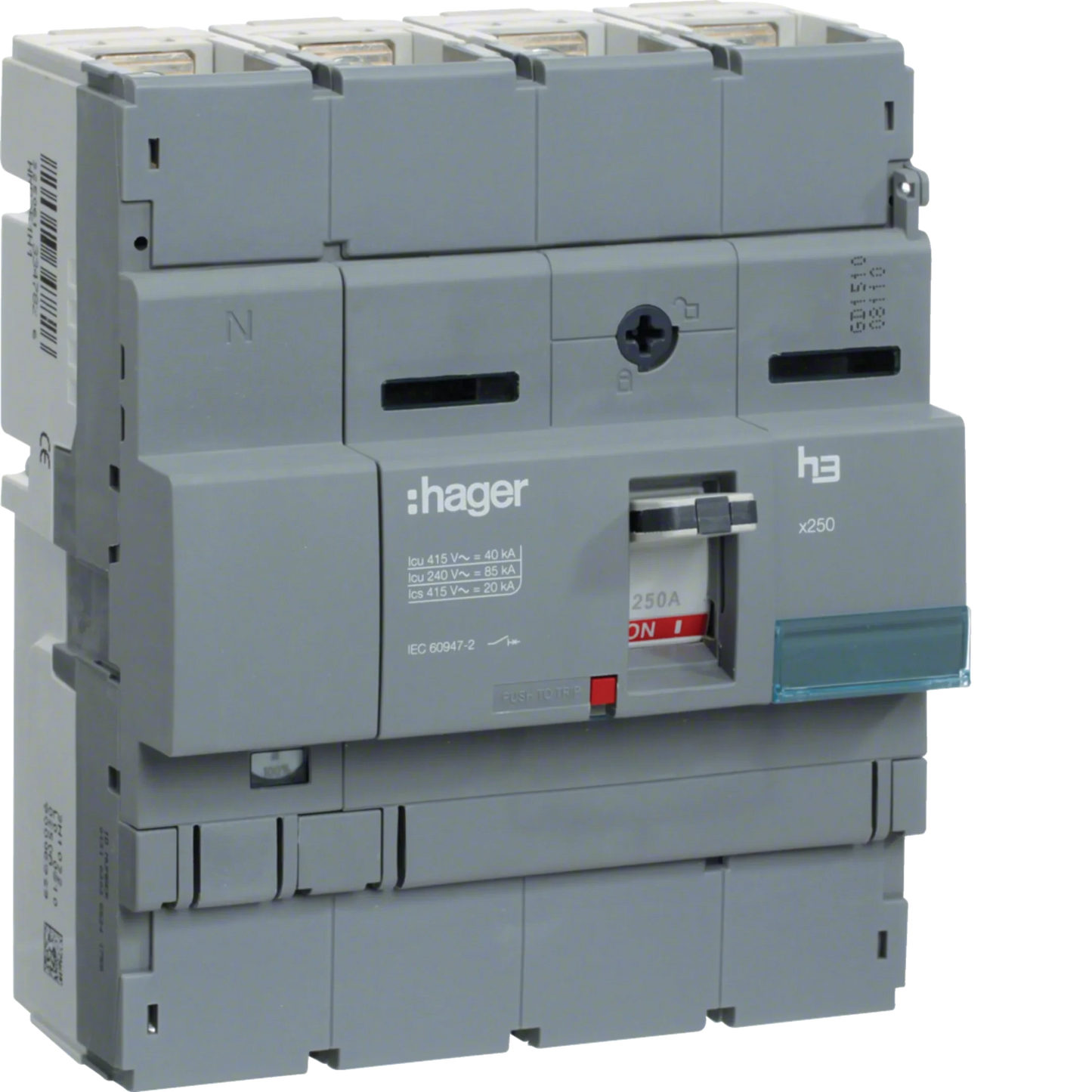 Lasttrennschalter Baugröße x250 4polig 250A | Hager