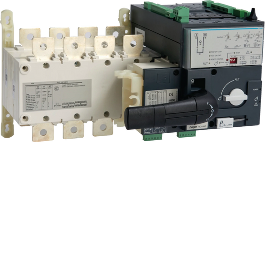 Automatische Umschalter für Netz-Generator 4x400A | Hager