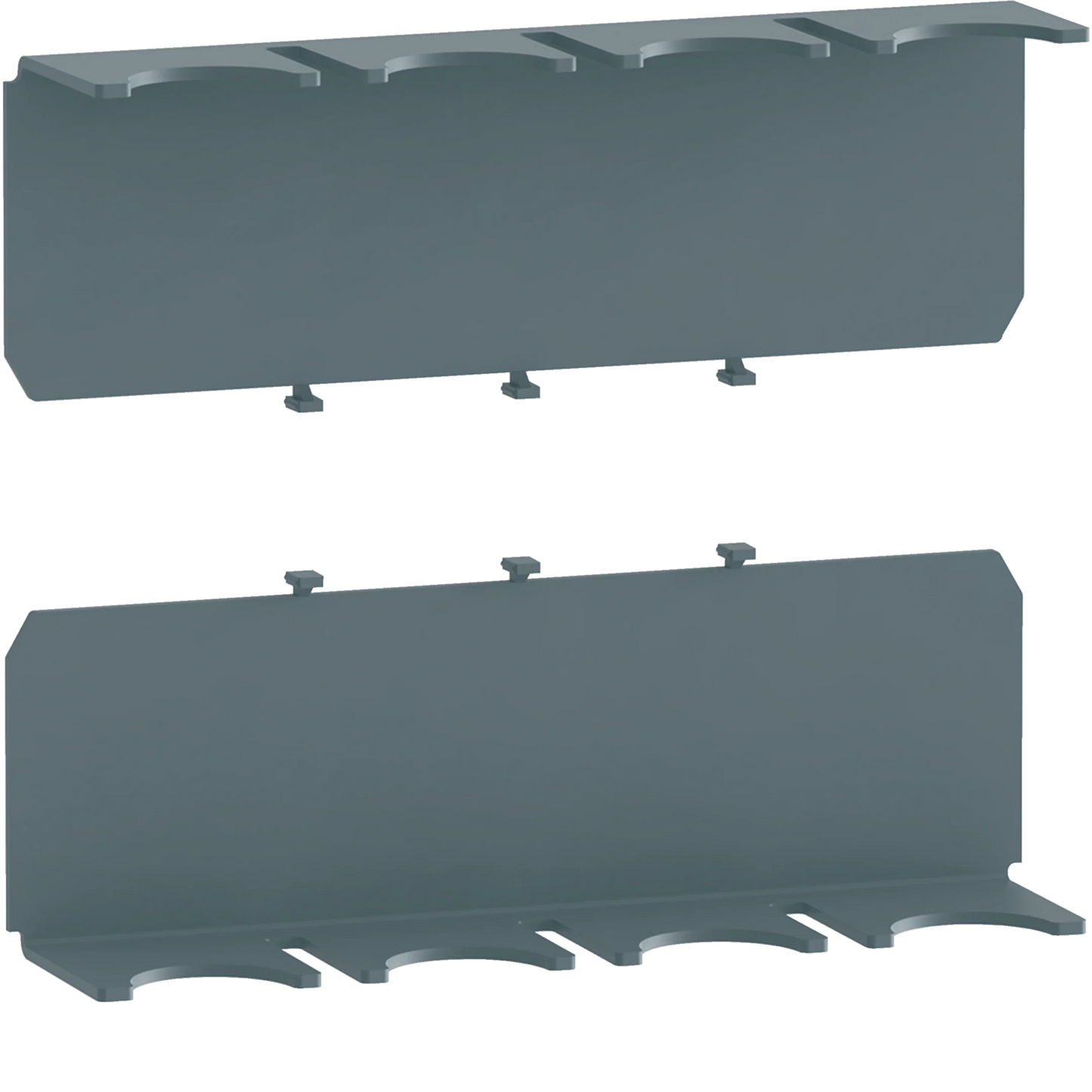 Klemmenabdeckung rückseitig für Anschlussverlängerung gespreizt P160 4P | Hager