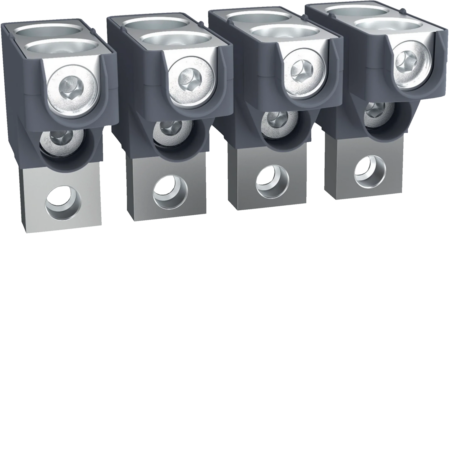 Klemmen x630/P630 Cu/Al version 4Polig 2x 35-300mm² | Hager