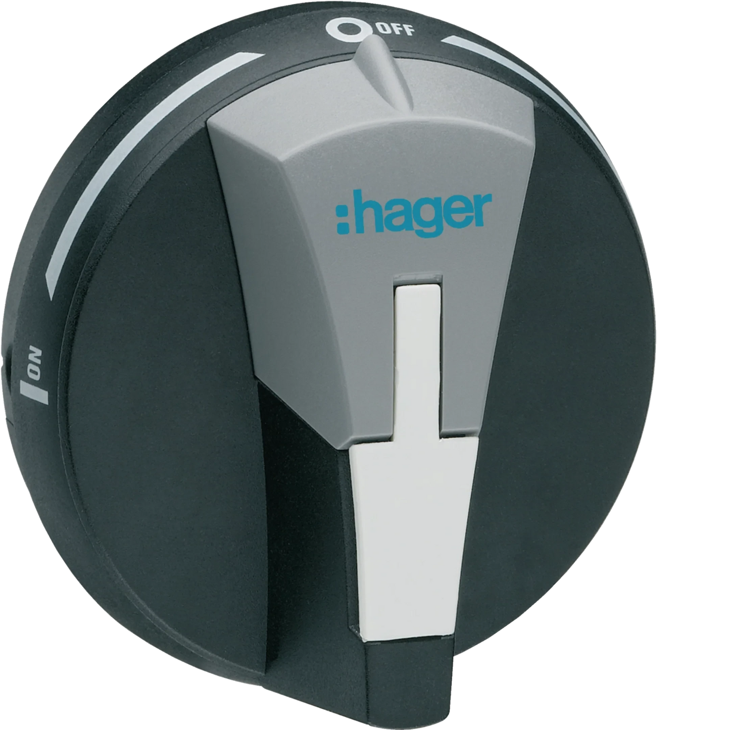 Drehantrieb für Lastumschalter 20-80A, schwarz | Hager