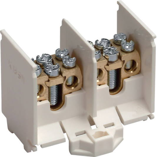 Hauptleitungsabzweigklemme, 90SL, 2-polig, 80 A, 1,5-25 mm² | Hager