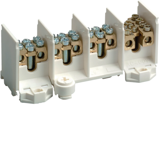 Hauptleitungsabzweigklemme, 90SL, 4-polig, 80 A, 1,5-25 mm² | Hager