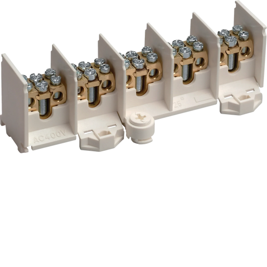 Hauptleitungsabzweigklemme, 90SL, 5-polig, 80 A, 1,5-25 mm² | Hager