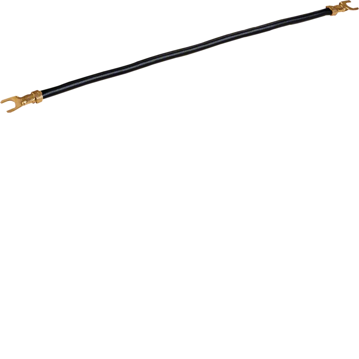 Kabelbrücke NYAF 6 mm², 250mm lang, Gabel, Farbe schwarz | Hager