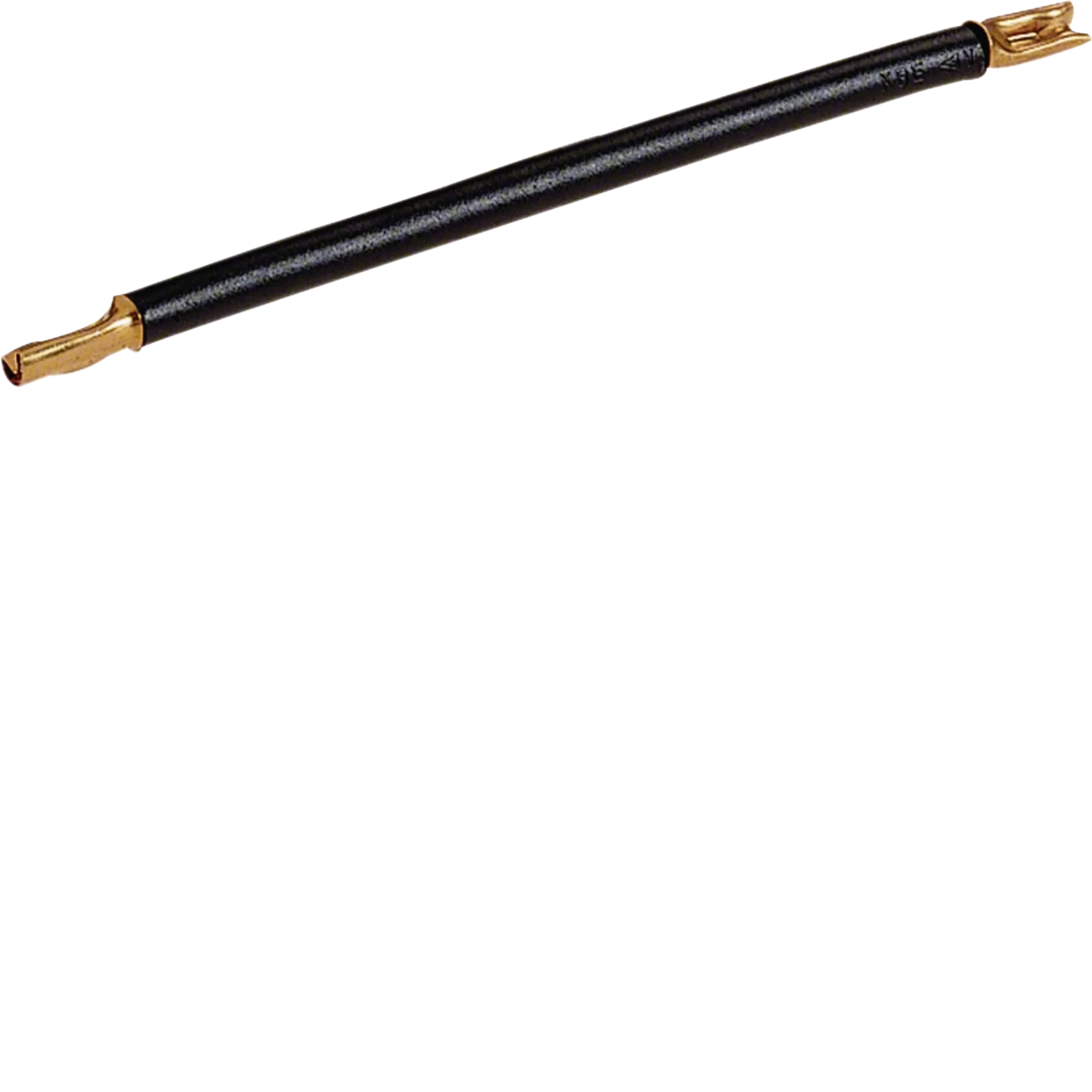 Kabelbrücke NYAF 6 mm², 110mm lang, Stift, Farbe schwarz | Hager