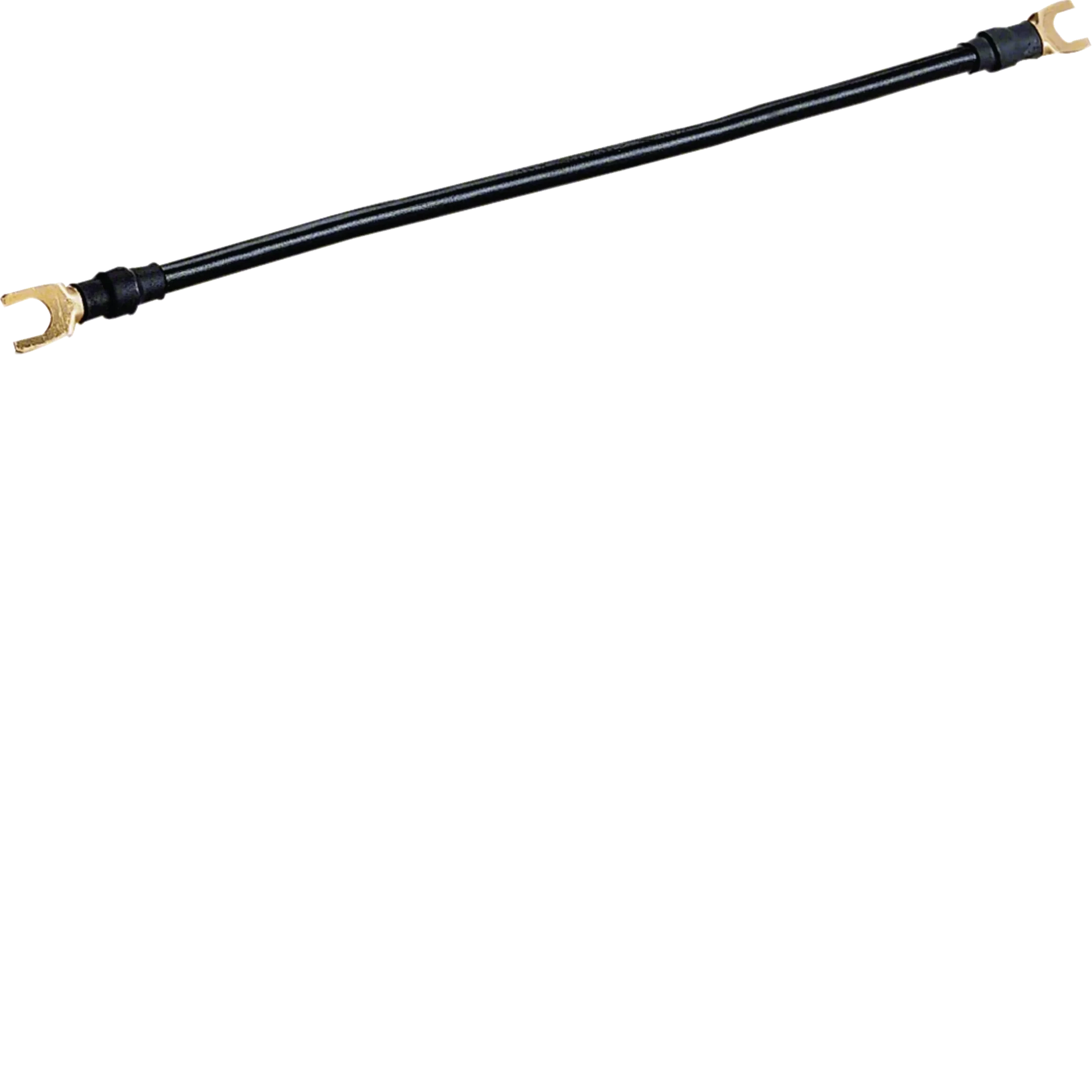 Kabelbrücke NYAF 10 mm², 250mm lang, Gabel, Farbe schwarz | Hager