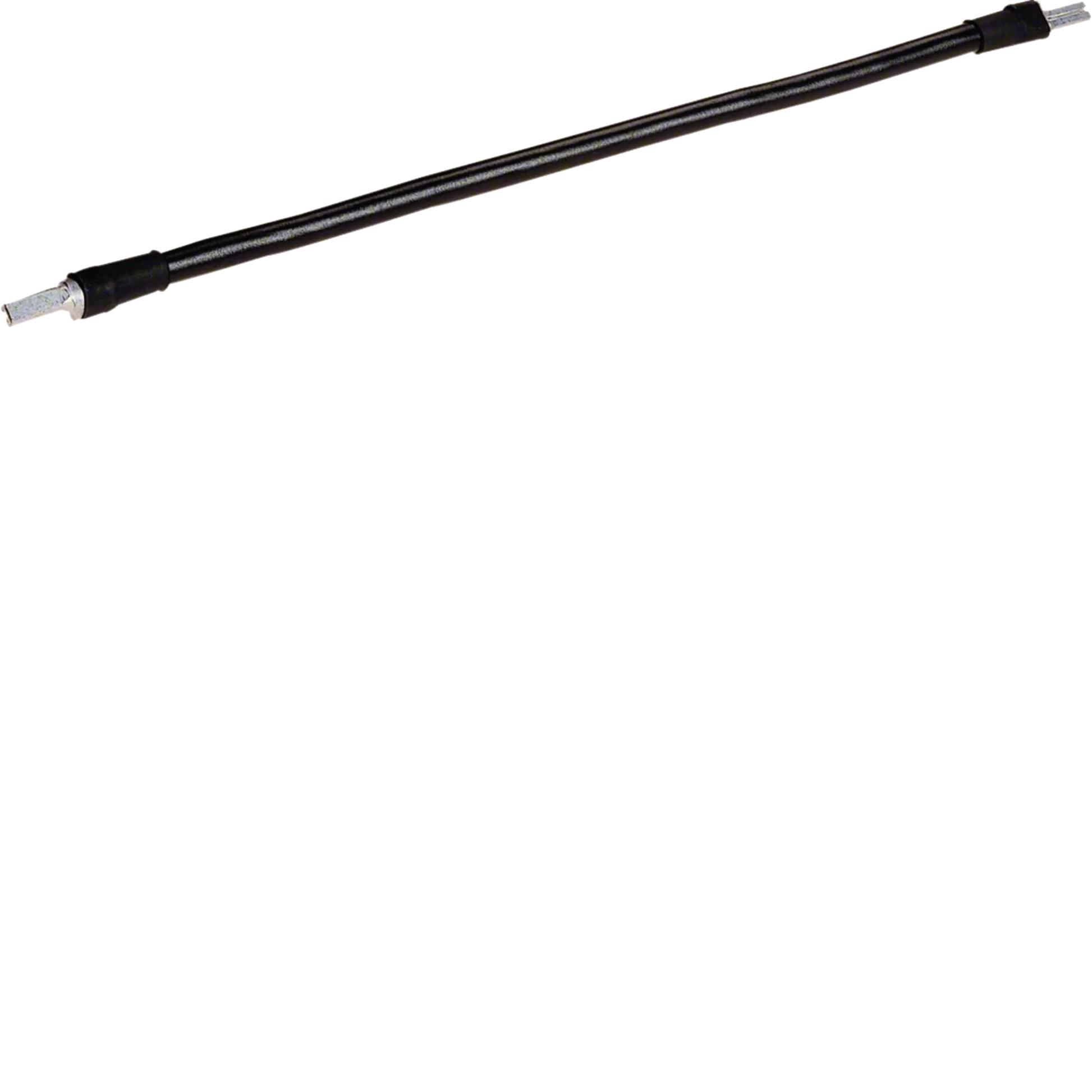 Kabelbrücke NYAF 10 mm², 250mm lang, Stift, Farbe schwarz | Hager