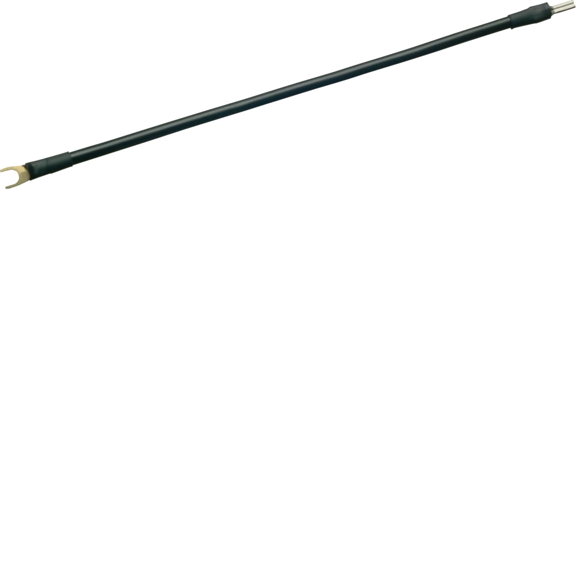 Kabelbrücke NYAF 10 mm², 250mm lang, Farbe schwarz | Hager