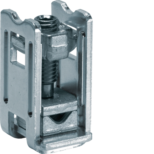 Sammelschienenklemme 10mm²-50mm², für Sammelschienen 12x5mm, für Alu-Cu-Leiter | Hager