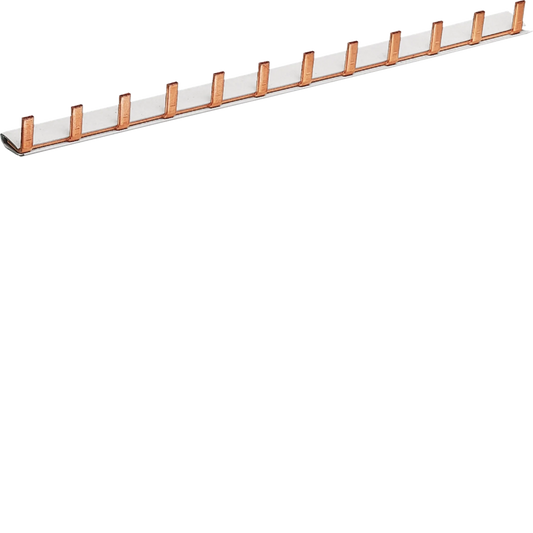 Kammschiene 1 polig 80A Stiftanschluss 16mm² 37 Module | Hager