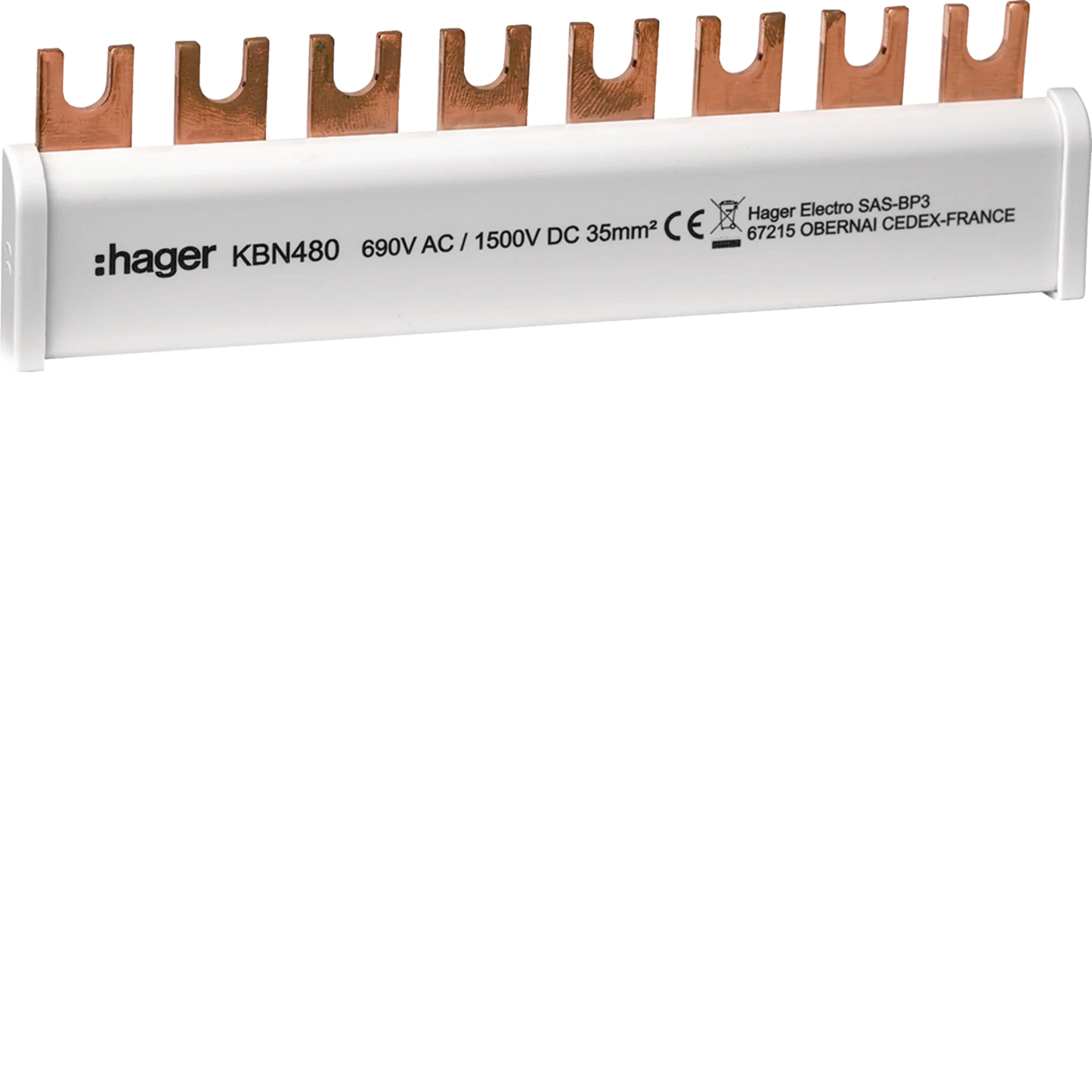 Erdungsbügel 4P 35mm² zur erdseitigen Überbrückung für SPA180 | Hager