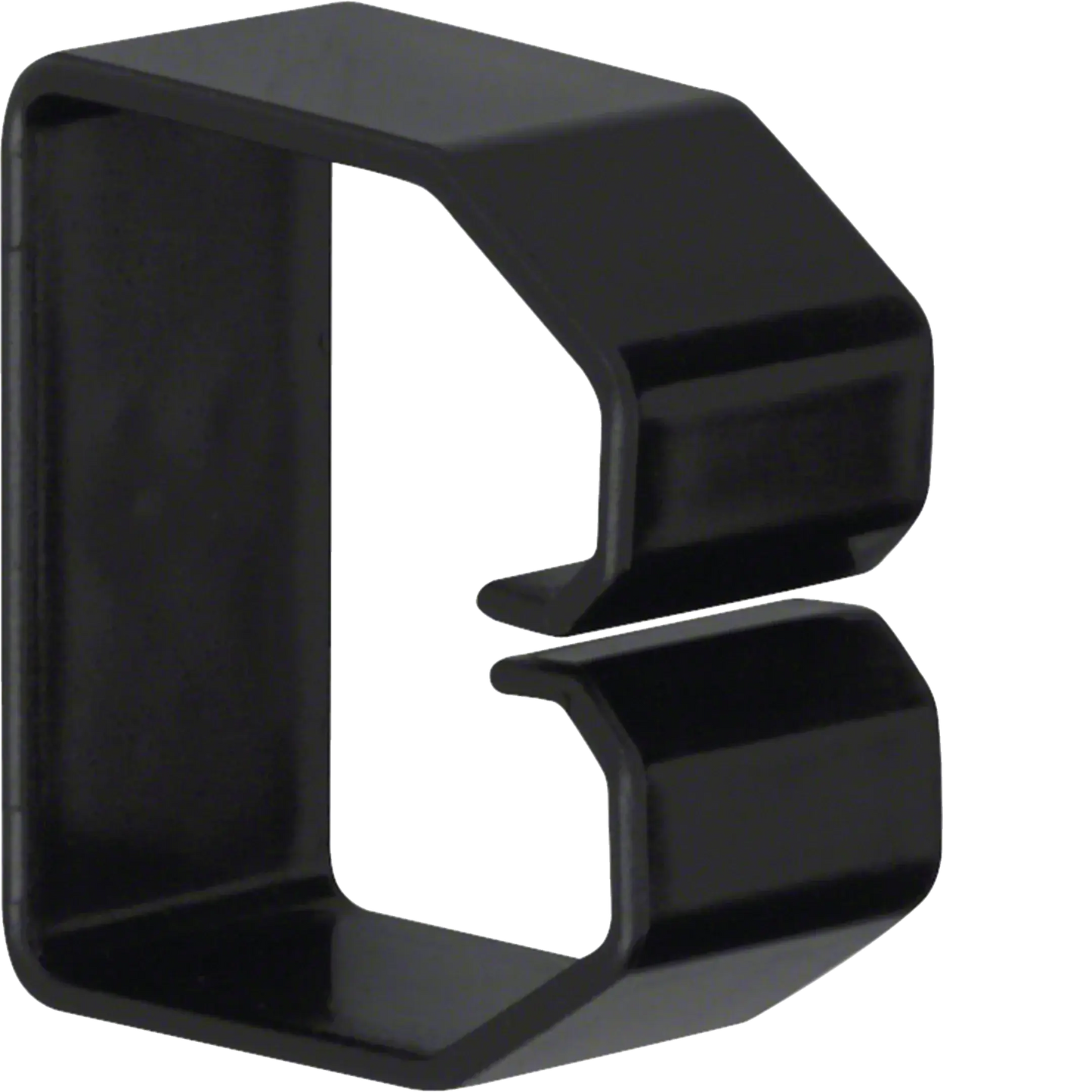 Klammer aus PVC zu Verdrahtungskanal LKG 50x50mm schwarz | Hager