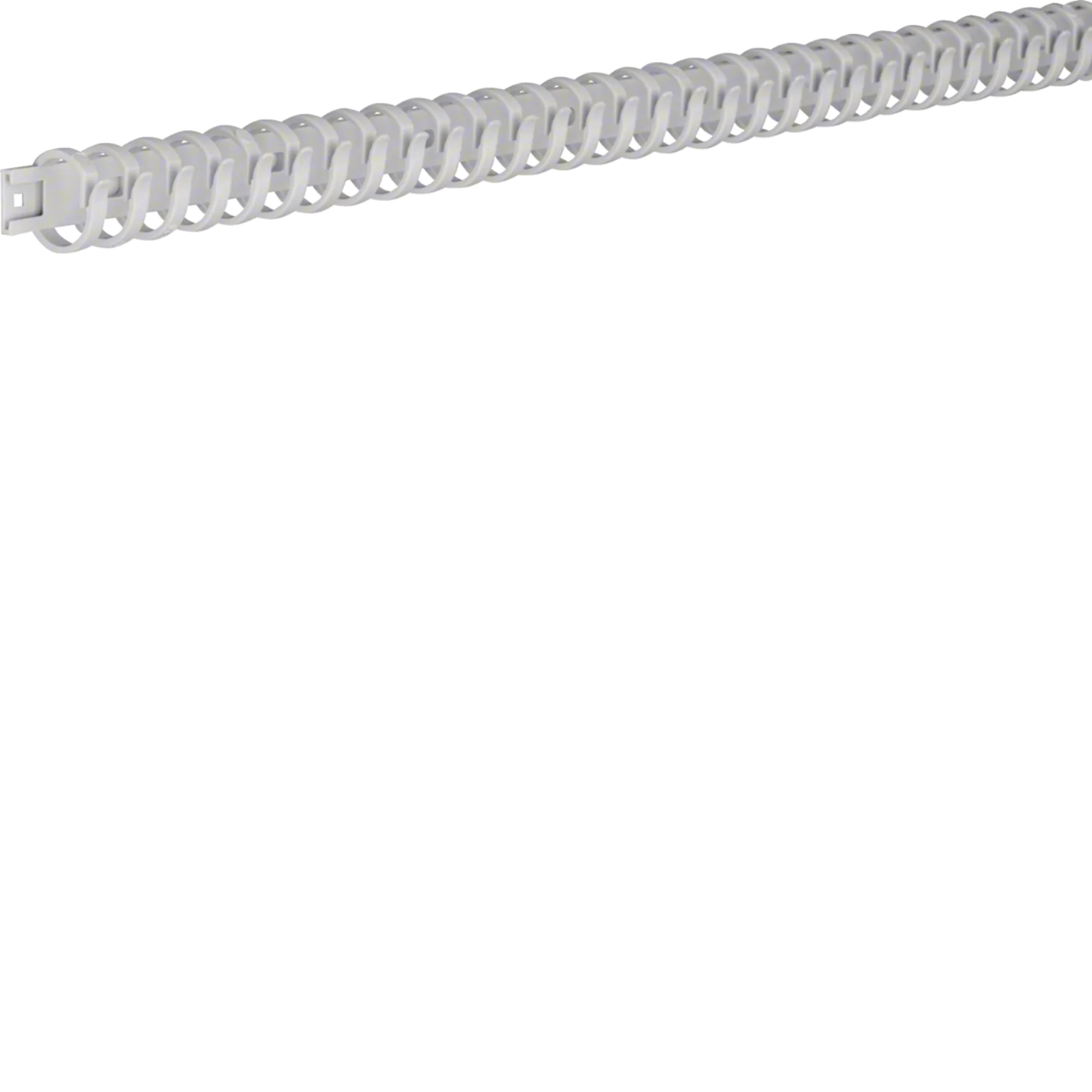 Verdrahtungskanal flexibel Klebeband halogenfrei 20mm L=0,5m lichtgrau | Hager