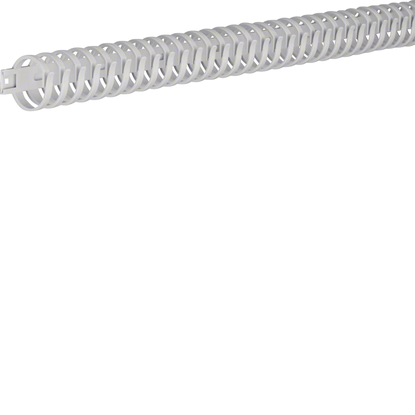 Verdrahtungskanal flexibel Klebeband halogenfrei 30mm L=0,5m lichtgrau | Hager
